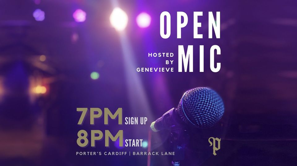 Genevieve's Open Mic Porters