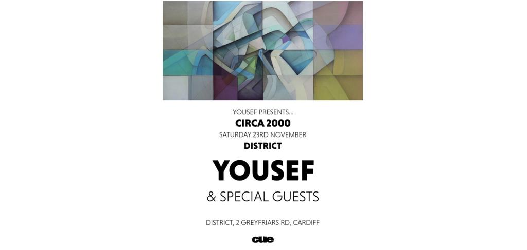 Screenshot 2024-10-22 at 12-58-37 Yousef Presents Circa 2000 tickets on Saturday 23 Nov District Cardiff FIXR