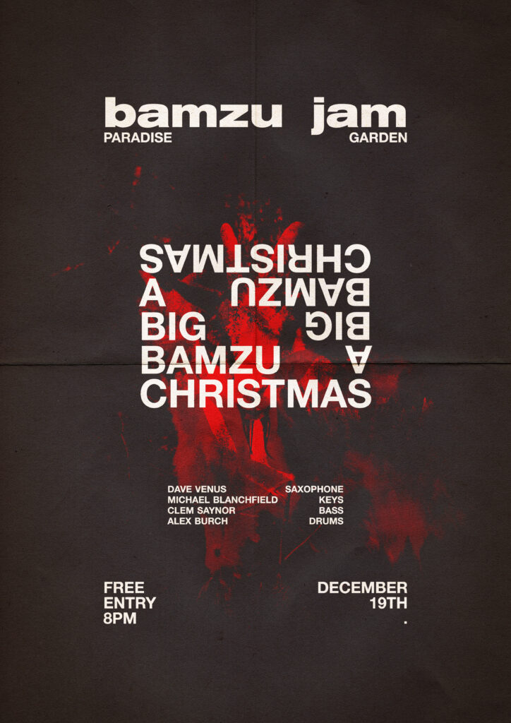 bamzu jam poster XMAS1